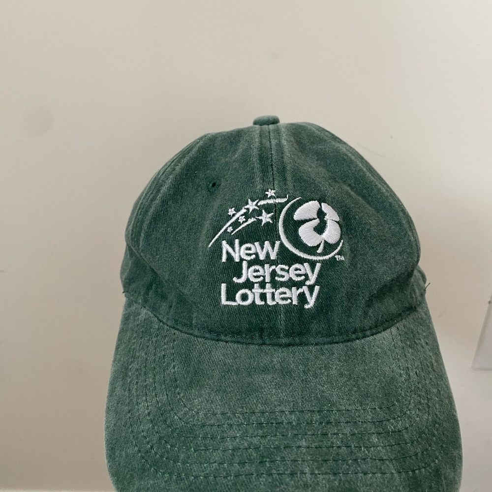 Green New Jersey Lottery Cap